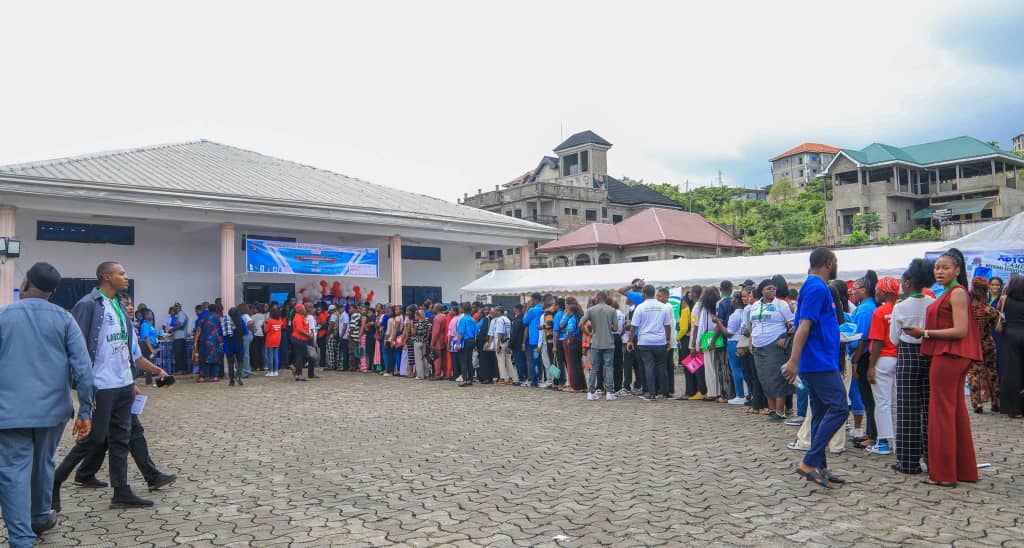 Delegates arriving at the 21st National Scientific Conference, Limbe