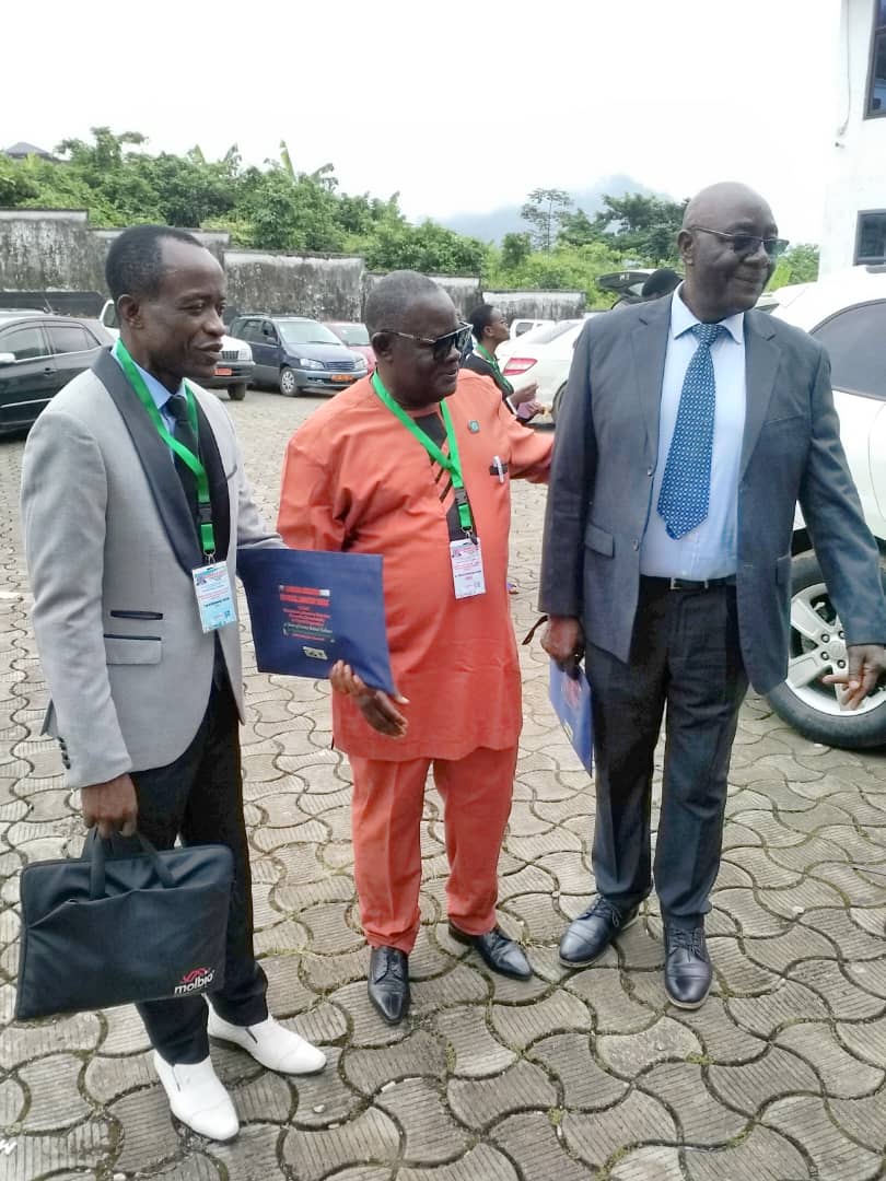 NEC members at the 21st National Scientific Conference, Limbe