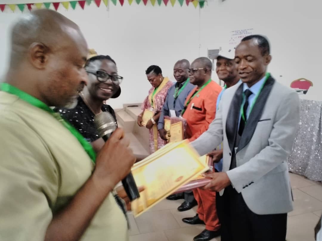 Award presentation at the 21st National Scientific Conference